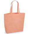 W285 Westford Mill Organic Natural Dyed Maxi Bag for Life Pomegranate Rose colour image